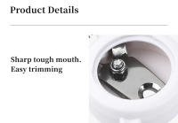 Tijeras De Uñas Para Gatos Y Perros Resistente Al Agua Herramienta De Aseo Para Mascotas Corte Preciso Para Uñas Y Pata Trimmer De Animales - details 6