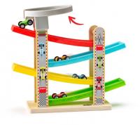Pista de Madera con Coches en colores Woody - details 1