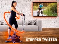 Bonplus BP | Stepper Fitness | Cardio Twister | Máquina de Step | Elíptica | Mini Pedal Multifuncional | Ejercita Glúteos, Piernas, Cintura, Abdominales y Brazos | Pantalla Digital de Control | Fitness - details 2