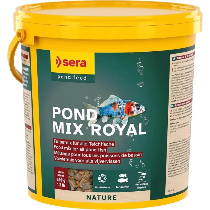 Sera Pond Mix Royal Alimento para Peces 500g - 1