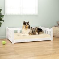 vidaXL Cama para perros 95,5x65,5x28 cm sofá para perros Color Natural,  Blanco, y mas - details 1