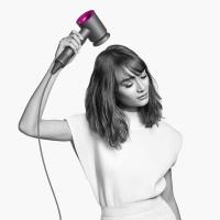 Secador Dyson Supersonic HD07, 5 Accesorios Magnéticos, 1600 W, 3 Velocidades, 3 Temperaturas, Motor digital V9, Gris/Fucsia - details 4