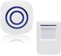 Sirena de seguridad, timbre con Alarma, detector de presencia portátil e impermeable, timbre, 1 sensor y 2 receptores, 38 melodías - details 2
