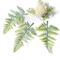 10Pcs Decoraciones De Hojas Artificiales Para Bodas Fiestas Hogar DIY Embalaje De Caja De Dulces Guirnalda Navidad Floristería - details 8