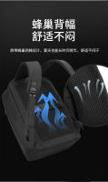 Mochila de negocios de alta gama para hombre, mochila de viaje multifunción de gran capacidad para computadora, bolso de viaje diario - details 9