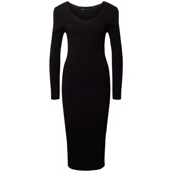 Vestido Only Onlrachella L/S Puff para mujer en color negro - 1