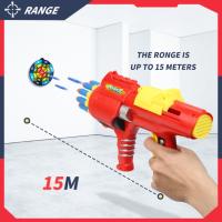 Pistola De Bala Suave Manual Para Niños Juego Interactivo Al Aire Libre Y Interior Regalo Para Niños Juguetes De Fuego Sin Batería - details 4