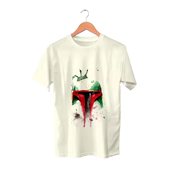 Camiseta Mandalorian. Star Wars. La guerra de las galaxias. Baby Yoda. Grogu. Mando. Varios colores. Todas las tallas. - 1