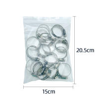 Kit De 20/60 Piezas De Tornillos De Tubo Ajustables En Acero Inoxidable Para Fontanería Swivel Metal Fuel Hose Clamp 1/4''-1-1/2'' (6-38mm) - details 8