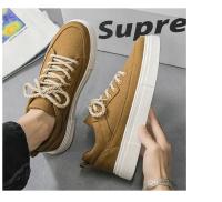 Zapatos De Patinaje Para Hombre Bajo Corte De Lona Zapatillas De Lona Planas Zapatillas De Skate Moda Plataforma Zapatillas De Encaje Para Hombre - details 10