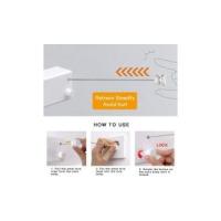Tendedero retráctil Ajustable 4,2 M Ajustable Inoxidable Cuerda Retráctil Montado Retractable Exterior Lnterior Baño Jardín Resistencia Estante de Secado - details 1