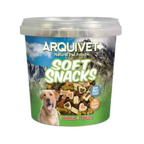 Snack para perros Huesitos Y Corazones Mix 800 Gr. Arquivet - 1