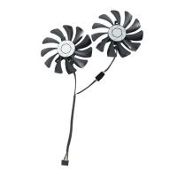 Ventilador de tarjeta gráfica, Enfriador de 85Mm, Ha9010H12F-Z, 4 pines, reemplazo para Msi Gtx 1060 Oc 6G Gtx 960 P106-100 P106 Gtx1060, 1 par, nuevo - details 2