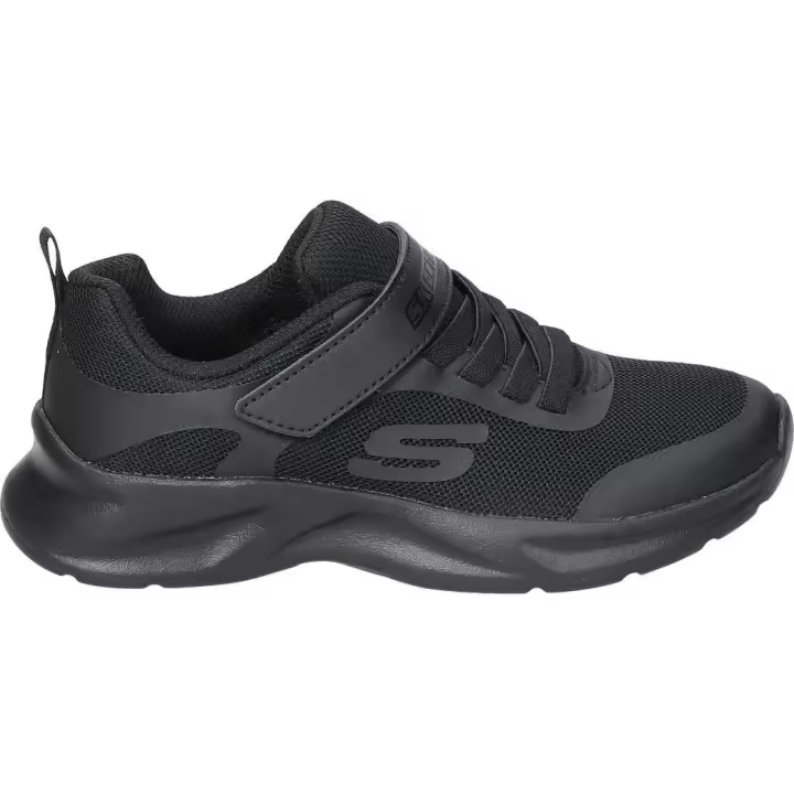 SKECHERS | Zapatillas Skechers Dynamatic para Niña – Deportivas en Color Negro – Sneakers con Cordones y Velcro – Máxima Sujeción – Ligeras – Versátiles – Cómodas – Modelo 303552L-BBK - 1