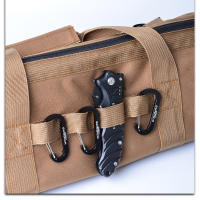 Bolsa De Herramientas Grande Para Camping Resistente Al Agua Con Bocón Amplio Para Almacenamiento Bolsa De Equipaje Para Aventuras Al Aire Libre - details 16