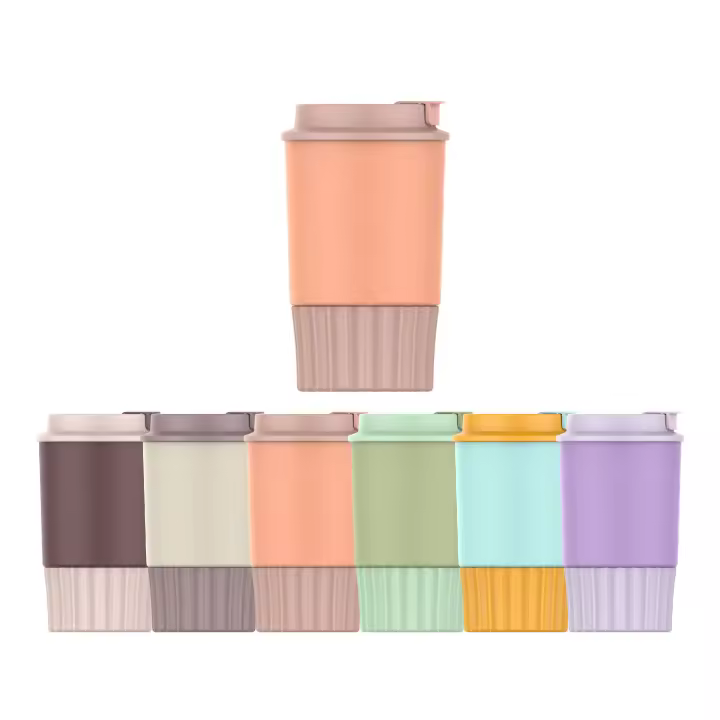Mi Ko Mi Ka Taza Térmica de Acero Inoxidable 360ml - Termo para Café y Té con Tapa Antiderrames, Diseño Compacto y Colores Modernos - Ideal para Llevar (BOTELLA KFC360 1099) - 1