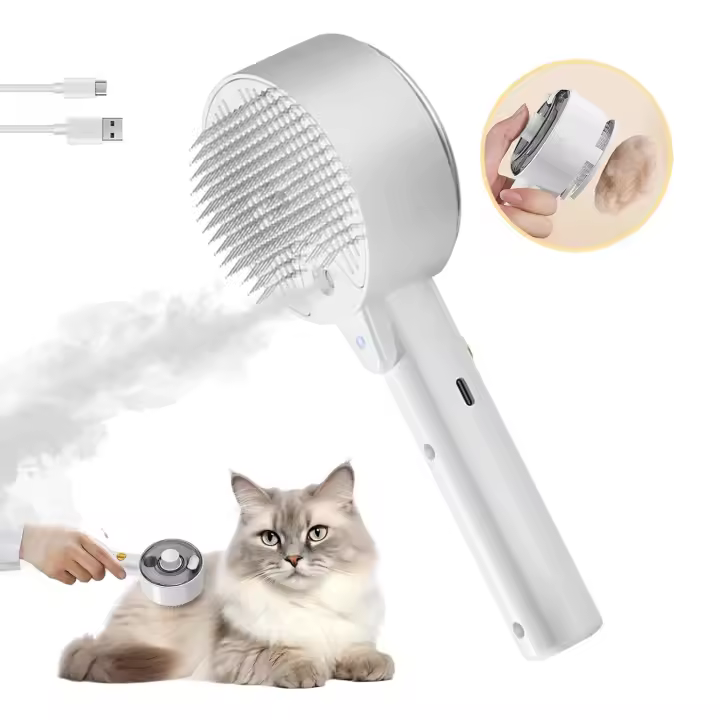 Nube Cuidado Melo de vapor para Gatos de Interior, Pelo de vapor para derramar Spritz Defur Peine para Gatos Melo de vapor para Gatos de vape - 1