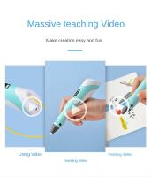【Lápiz de impresión 3D para niños】Seguro y no tóxico · Fácil para principios · Pintura 3D juguetes Educativos | Creative Gift de Educación para 6-12 años · ABS material repetuoso with medium Environment · Antiquemadurasintelent tatmostat. - details 5