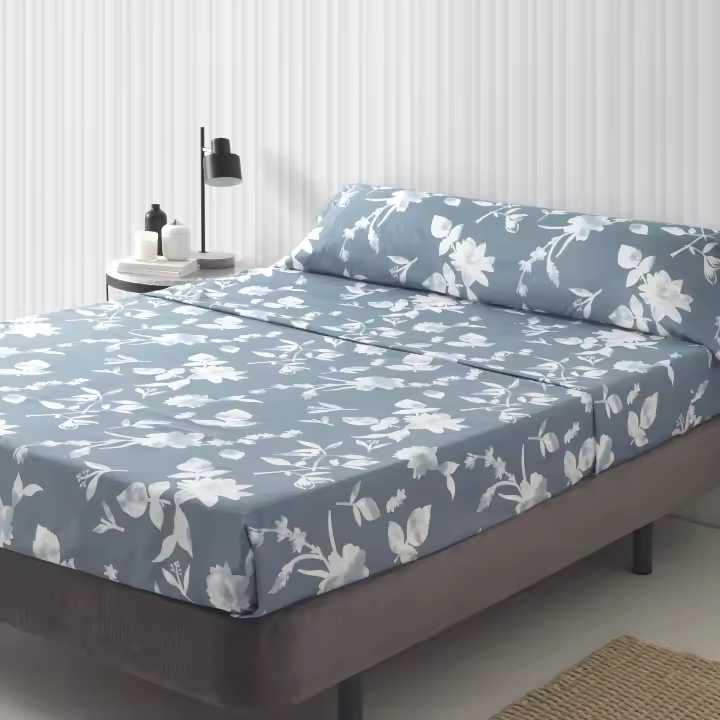 Novotextil Juego de Sábanas de Microfibra de 3 Piezas Cama Suave Cómoda Ideal Cama Individual o Doble Material de Alta Calidad Transpirable Resistente al Desgaste Aporta Confort Frescura Perfectas Uso Diario Fácil de - 1