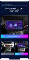 Junsun Radio Coche para Citroen C3 DS3 2010 2011 2012 2013 2014 2015 2016 Inalámbrico CarPlay Android Auto AI Voice 2 din Pantalla Coche Android Auto Multimedia Navegación GPS Auto radio - details 4