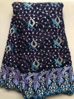 Tela De Encaje Africano De Algodón 2024 Nuevo Estilo Nigéria Suizo Con Piedras Para Costura Vestido De Navidad Para Mujer - details 10