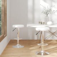 vidaXL Taburetes de cocina 2 unidades cuero sintético en color Negro/Gris/Blanco y más | cómodas modernas ergonómicas para comedor cocina salón hogar - details 2