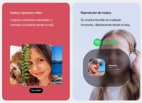 Reloj gps niño SaveFamily Relojes con GPS Iconic Plus 2 4G Reloj Inteligente niño Llamada Vídeo Face ID WhatsApp Inteligencia Artificial IA Spotify WIFI Bluetooth App Estampada Street Style Medidor constantes relojes inteligentes smartwatch NO INCLUYE SIM - details 2
