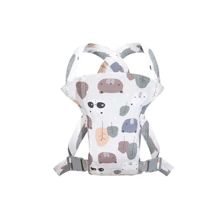 Portabebés frontal para recién nacido, bolsa de canguro para bebé, malla para recién nacido, cabestrillo, tipo de sujeción Horizontal, algodón - 1
