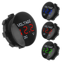 Mini Voltímetro Digital DC 12V-24V Con Pantalla LED Para Coche Auto Motocicleta Barco ATV Camión Accesorios De Refit Impermeable - details 17