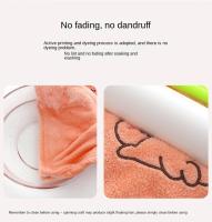 Toalla De Baño Para Niños Con Capucha De Coral Fleece Grueso Sin Pérdida De Pelo Ropa De Baño De Dibujos Animados Para Bebés - details 11