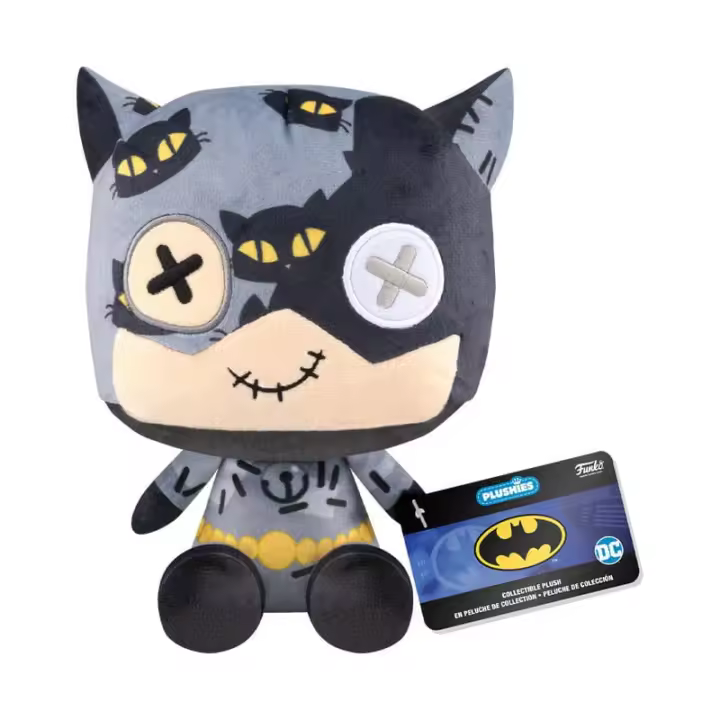 Dc patchwork peluche catwoman 18 cm - 1