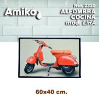 ALFOMBRA DE COCINA AMIKO MODELO LIRA CON MEDIDA 60X40 CM. - details 0
