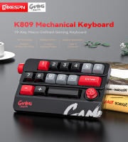 Teclado Gaming Con Programación Macro Rocker Knob RGB Backlight Teclas Programables Wired Hot Swappable Para Desktop Laptop - details 4