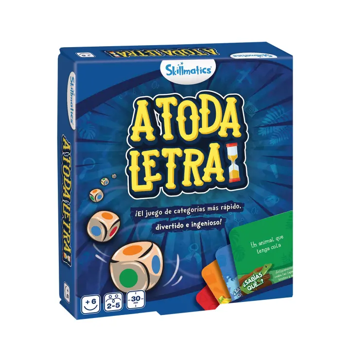 Ludilo A Toda Letra - Juego de Mesa Educativo para Niños 6 a 120 Meses  Juegos de Cartas para Niños y Adultos - 1