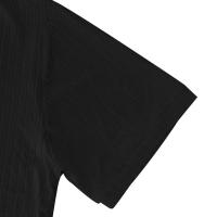 Polo de manga corta con solapa elástica de seda helada de secado rápido para hombre de verano americano - details 12