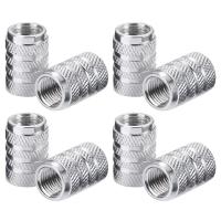 4Pcs Accesorios Universales Para Coche Tapas De Válvula De Neumático Estilo En Rosca Aluminio Válvula De Rueda Accesorios De Automóvil - details 2