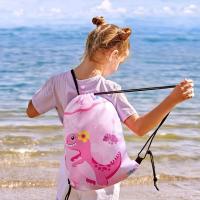 Mochila con cordón - Bolsa con cordón Mochila deportiva Bolsa de gimnasio Bolsa de natación - details 2