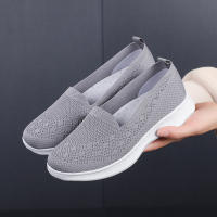 Zapatos Planos Cómodos Para Mujer Verano Transpirables De Malla Para Caminar Al Aire Libre Zapatos Casuales Slip-On Ligeros - details 0