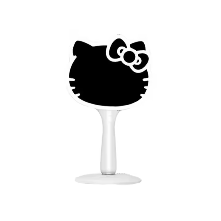 Espejo De Mano Portátil Con LED Sanrio Hello Kitty Kawaii Espejo De Maquillaje Para El Hogar Recargable Regalo Para Adultos Y Adolescentes - 1