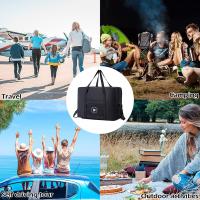 Bolsa de viaje de 40x25x20, Bolsa de gran capacidad de viaje, para Corte Distancia, de un solo hombro, para Negocios, plegable, impermeable, para guararequamiento, para portáthil de 15,6 pulgadas - details 2