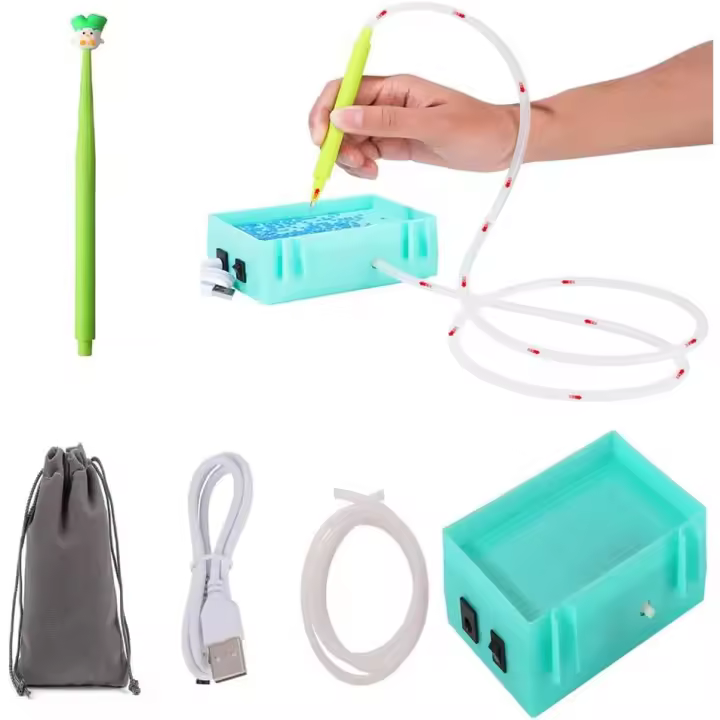 Bolígrafo eléctrico para pintar con diamantes, kits de bolígrafos para pintar con diamantes, accesorios para pintar con diamantes, bolígrafo al vacío para pintar con diamantes con bandeja de almacenamiento. - 1