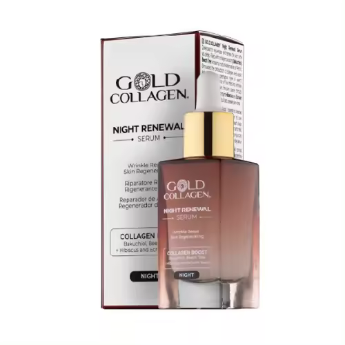 Gold Collagen Serum Facial Night Renewal 30 Ml - 1