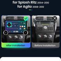 Junsun X8 11.5“ 2K 2000*1200 QLED CarPlay inalámbrico Android Auto radio para SUZUKI Splash Ritz 2004 2005 2006 2007 2008 2009 2010 de coche  autoradio multimedia - details 1