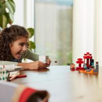 Lego Minecraft La emboscada en el portal de Nether Lego  21255 - details 6