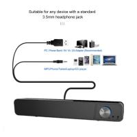 Auriculares para PC de color Negro, 12 vatios, Barra de sonido para PC, USB Alimentación, 3,5mm - details 1