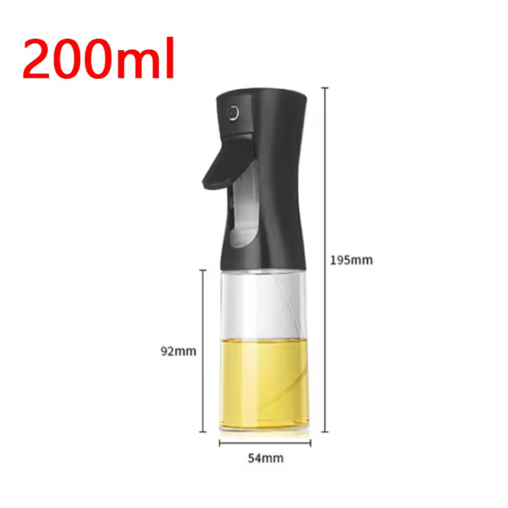 Dispensador de Aceite de Pulverización Herramienta de Cocina de Plástico para Asado de Barbacoa, Horneado de Pan, Salads Material de Cocina - 1