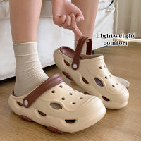 Sandalias De Verano Para Mujer 2024 Antideslizantes Para Interior Y Exterior Con Suela Gruesa Y Plataforma Estilo Calle EVA Cómodas Para Hombres Talla Un Poco Pequeña Verificación Del Tamaño Del Tienda - details 10