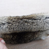 Alfombra De Peluche De Conejo De Color Natural Irregular Súper Suave Para Decoración De Hogar Protección De Rodillas Y Cintura Tapete De Faux Fur Para Adultos - details 7