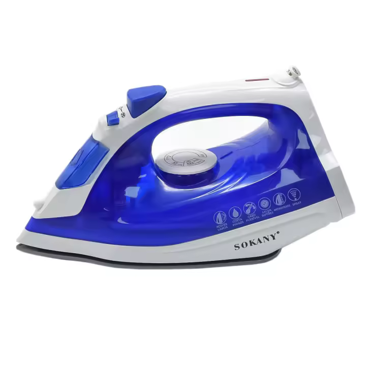 Plancha de vapor, polpe de vapor 220ml 1600 W, temperatura ajustable, 3 colores. Sokany - 1