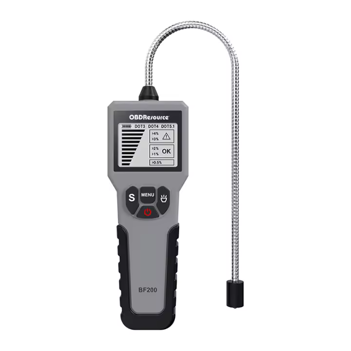 OBDResource Tester De Fluido De Frenos Para Coche BF200 Analizador De Hidrocarburos Con Pantalla Digital Para DOT3 DOT4 DOT5.1 - 1